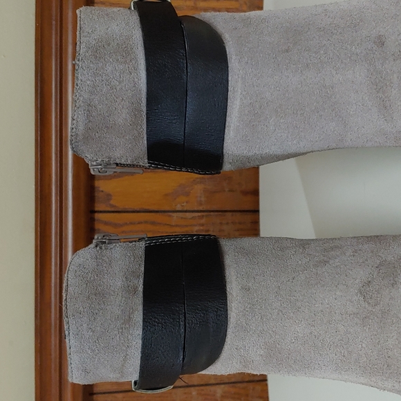 Giani Bernini Leather Short Booties 7.5M - Picture 4 of 17